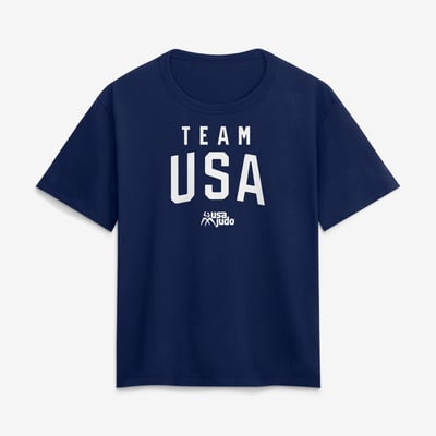 Team USA Women's Summer Games Judo T-Shirt - Navy